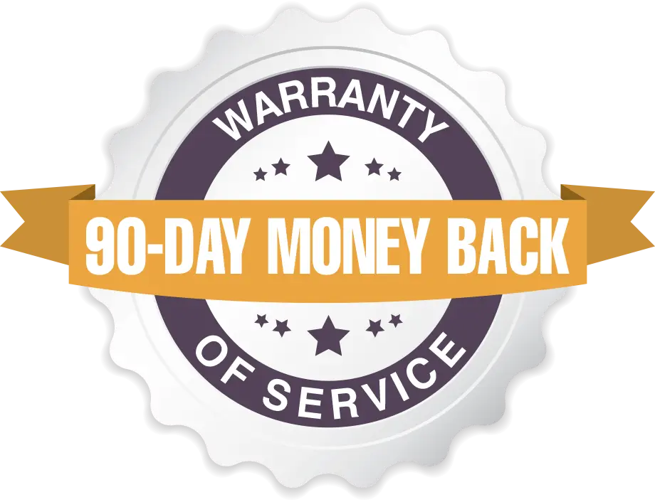 90 Day Warranty Seal